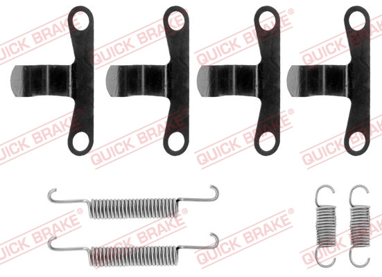 Set accesorii, saboti frana parcare puntea spate (1050594 QBK) VOLVO