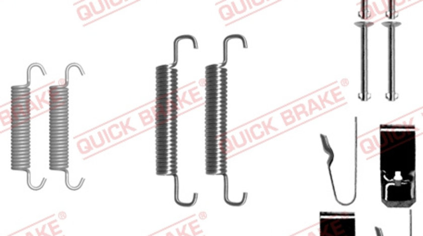 Set accesorii, saboti frana parcare puntea spate (1050890 QBK) CHRYSLER