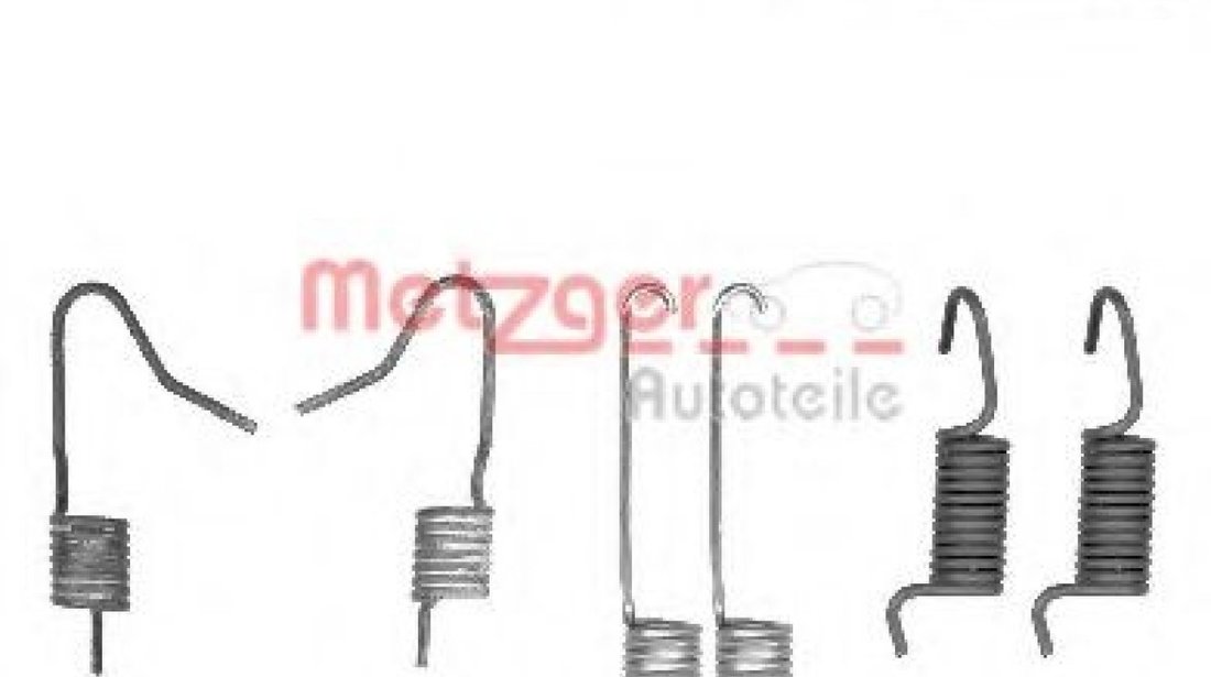 Set accesorii, saboti frana parcare RENAULT KOLEOS (HY) (2008 - 2016) METZGER 105-0898 piesa NOUA