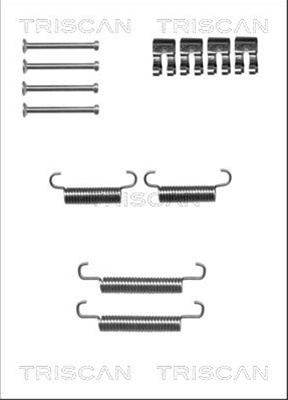 Set Accesorii, Saboti Frana Parcare Triscan 8105 152560