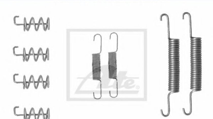 Set accesorii, saboti frana parcare VOLVO V70 II (SW) (2000 - 2007) ATE 03.0137-9283.2 piesa NOUA