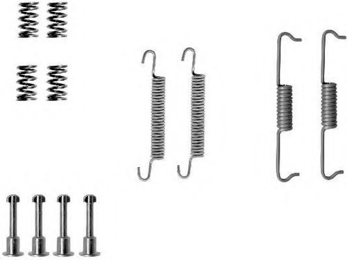 Set accesorii, saboti frana parcare VW TOUAREG (7LA, 7L6, 7L7) (2002 - 2010) TEXTAR 97032200 piesa N...