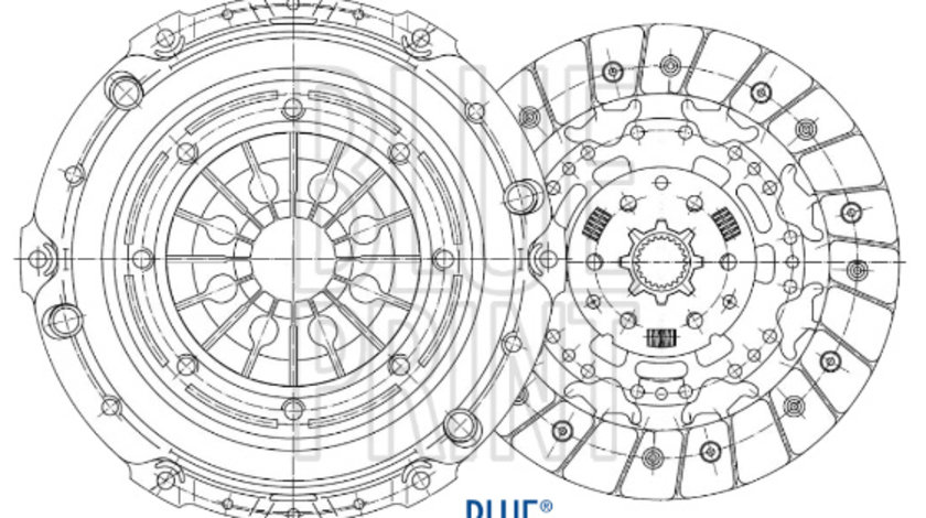 Set ambreiaj (ADF1230146 BLP) FORD,VOLVO