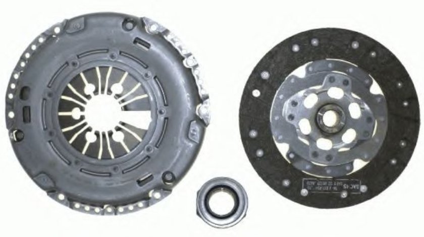 Set ambreiaj AUDI A1 (8X1, 8XK, 8XF) (2010 - 2016) SACHS 3000 845 701 produs NOU