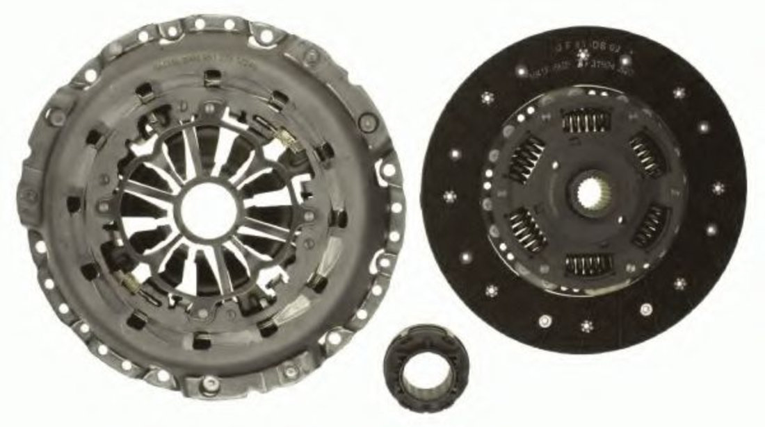 Set ambreiaj AUDI A4 (8E2, B6) (2000 - 2004) SACHS 3000 951 226 piesa NOUA