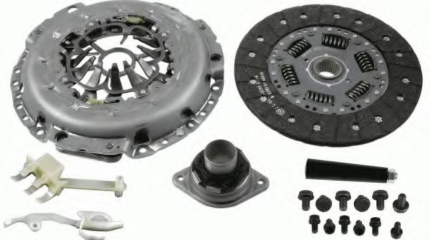 Set ambreiaj AUDI A4 (8K2, B8) (2007 - 2015) SACHS 3000 950 927 piesa NOUA