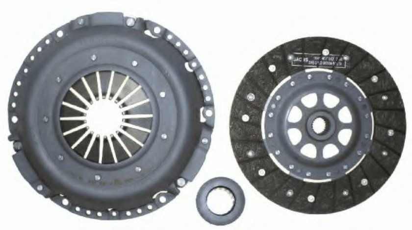 Set ambreiaj AUDI A4 Cabriolet (8H7, B6, 8HE, B7) (2002 - 2009) SACHS 3000 387 101 piesa NOUA