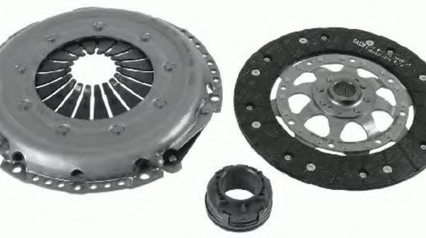 Set ambreiaj AUDI A4 Cabriolet (8H7, B6, 8HE, B7) (2002 - 2009) SACHS 3000 951 210 piesa NOUA