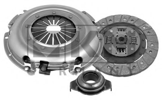 Set ambreiaj FORD COURIER (F3L, F5L) (1991 - 1996) KM Germany 069 0526 piesa NOUA