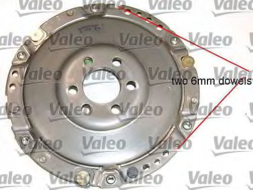 Set ambreiaj FORD MONDEO II Combi (BNP) (1996 - 2000) VALEO 834012 piesa NOUA