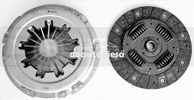 Set ambreiaj FORD TRANSIT platou / sasiu (FM, FN) (2000 - 2006) BOHRMANN 7000049225 piesa NOUA