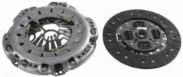 Set ambreiaj MERCEDES C-CLASS (W203) (2000 - 2007) SACHS 3000 951 867 piesa NOUA