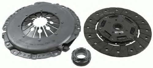 Set ambreiaj MERCEDES SPRINTER 2-t platou / sasiu (901, 902) (1995 - 2006) SACHS 3000 951 785 piesa ...