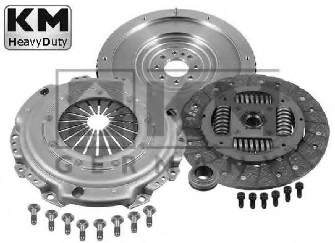 Set ambreiaj PEUGEOT 307 (3A/C) (2000 - 2016) KM Germany 069 1344 piesa NOUA