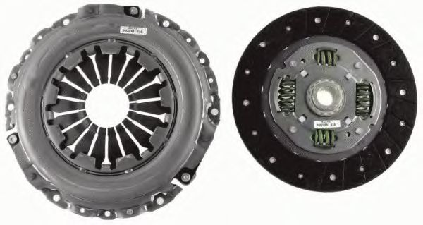 Set ambreiaj RENAULT KANGOO (KC0/1) (1997 - 2007) SACHS 3000 951 335 piesa NOUA