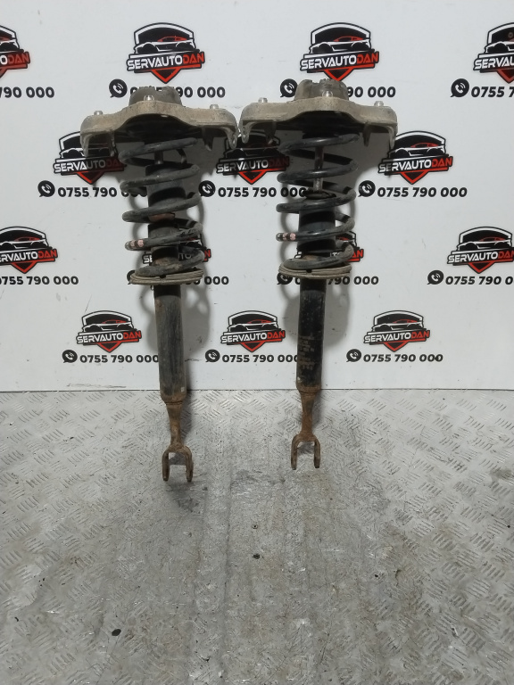 Set amortizoare fata Audi A4 (2001-2004) [8E2, B6] 1.9 Motorina 2002, SET STANGA+DREAPTA / CU FLANSA ȘI ARC / 8E0413031BE