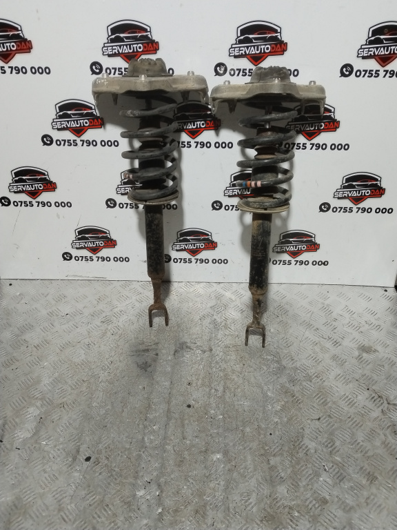 Set amortizoare fata Audi A4 (2004-2008) [8EC, B7] 1.9 Motorina 2007, SET STANGA+DREAPTA / CU FLANSA ȘI ARC / 8E0413031CJ / 8E0CJ / 8E0CT / 8E0413031CT