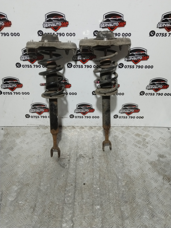 Set amortizoare fata Audi A4 (2004-2008) [8EC, B7] 1.9 Motorina 2007, SET STANGA+DREAPTA / CU FLANSA ȘI ARC / 8E0CT / 8E0413031CT