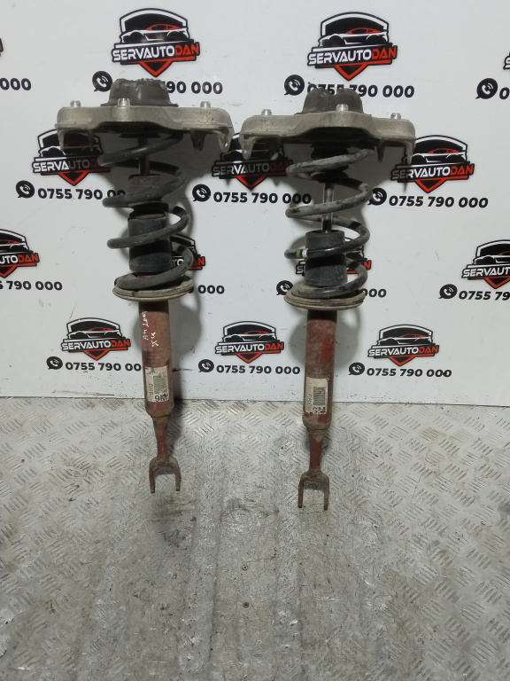 Set amortizoare fata Audi A4 (2004-2008) [8EC, B7] 2.0 Motorina 2007, SET STANGA+DREAPTA / CU FLANSA ȘI ARC / S LINE / 8H0 / 8H0413031