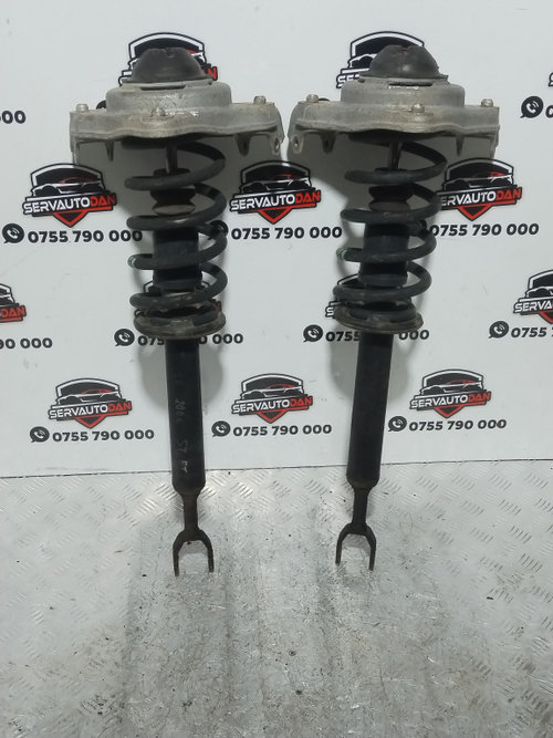 Set amortizoare fata Audi A6 (2004-2011) [4F2, C6] 3.0 Motorina 2006, STANGA+DREAPTA / CU FLANSA ȘI...