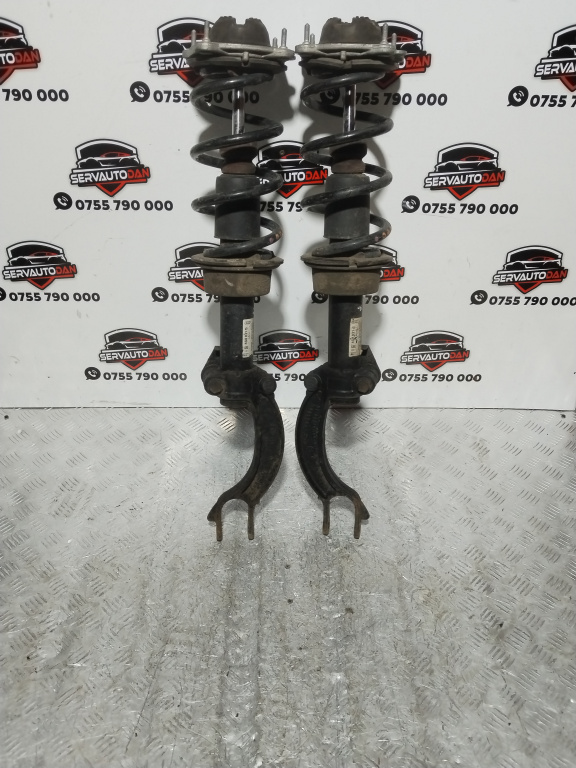 Set amortizoare fata Audi A6 (2010-2018) [4G2, C7] 2.0 Motorina 2013, SET STANGA+DREAPTA / CU FLANSA SI ARC / 4G0031D / 4G0413031D