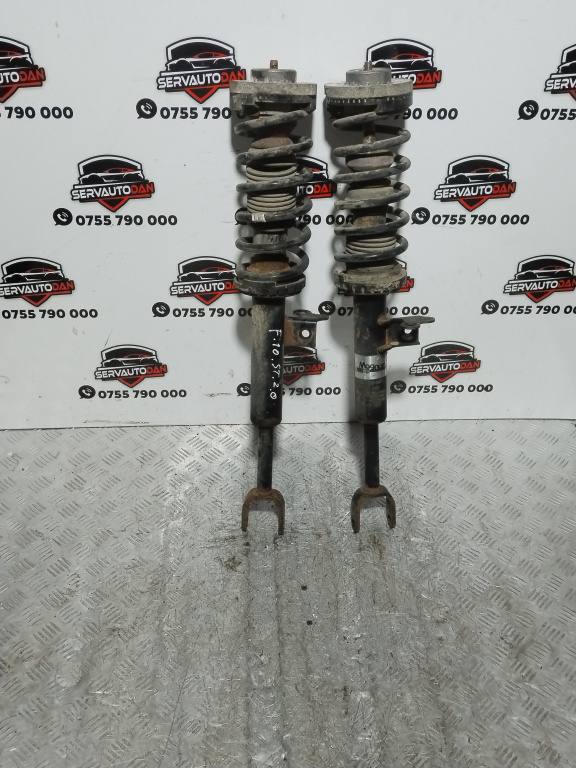 Set amortizoare fata BMW Seria 5 (2010-2017) [F10] 2.0 Motorina 2012, SET STANGA+DREAPTA / CU FLANSA ȘI ARC / 3130 6795083 01 / 735128142048 / AGB094MT