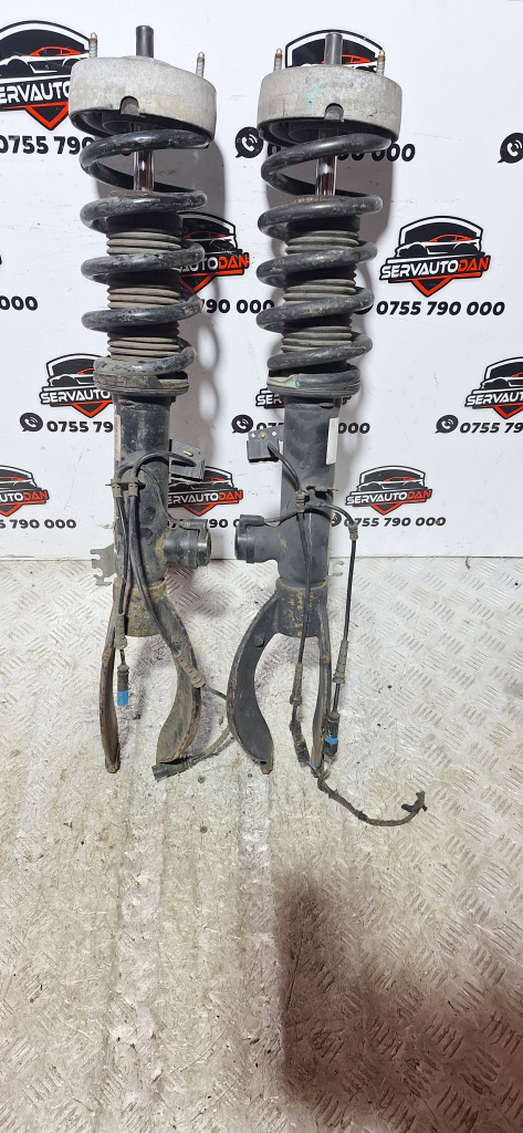 Set amortizoare fata BMW X5 (2012-2019) [F15] 3.0 Motorina 2016, ELECTRICE / 6875083 / CU FLANSA ȘI ARC