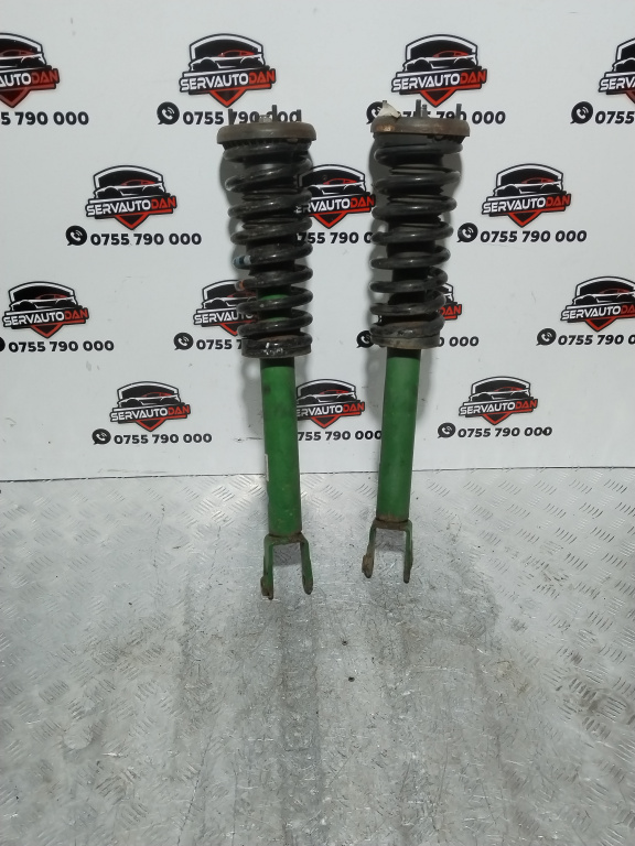 Set amortizoare fata Jaguar XF (2008-2015) [X250] 3.0 Motorina 2012, CU FLANSA ȘI ARC / SET STANGA+DREAPTA / AX23-45-CA / AX23 18045 CA / PRET PE SET
