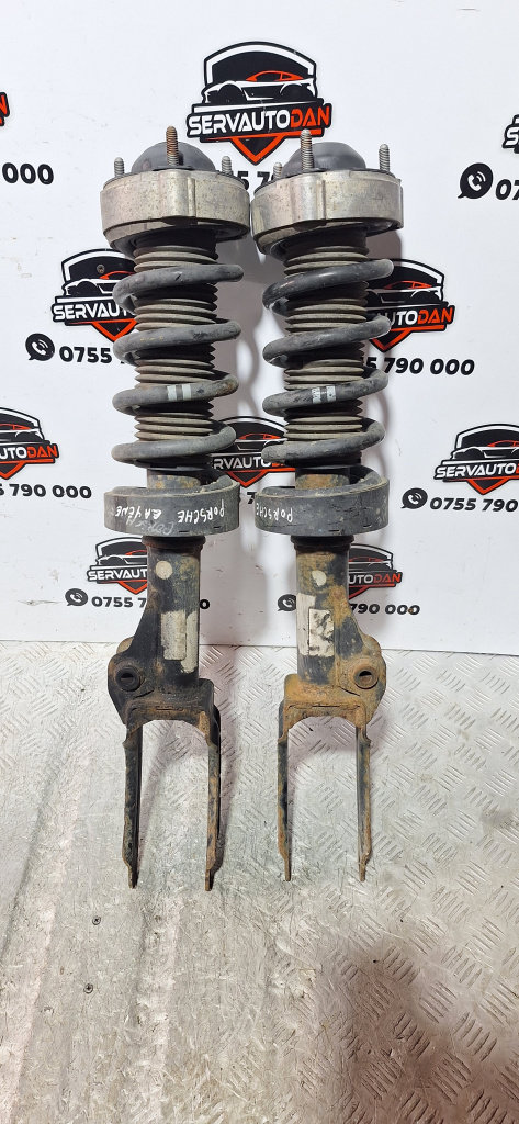 Set amortizoare fata Porsche Cayenne (2010-2014) 3.0 Motorina 2011, FARA COD