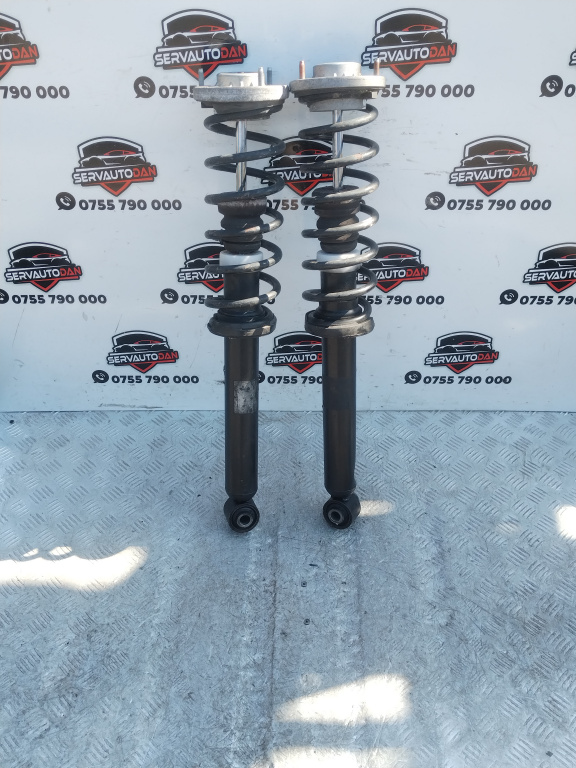 Set amortizoare spate BMW Seria 5 (2010-2017) [F10] 2.0 Motorina 2011, CU FLANSA ȘI ARC