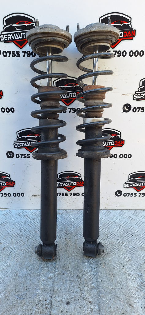 Set amortizoare spate BMW Seria 5 (2010-2017) [F10] 2.0 Motorina 2012, CU FLANSA ȘI ARC