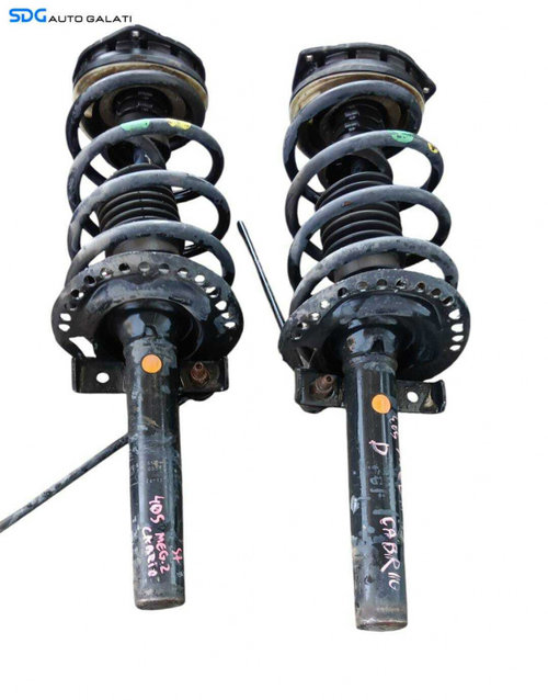 Set Amortizoare Telescoape cu Arcuri si Flanse Fata Stanga Dreapta Renault Megane 2 1.5 DCI 2002 - 2...