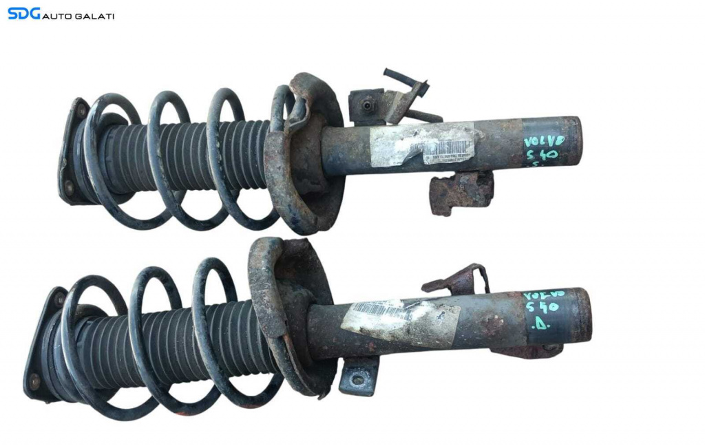 Set Amortizoare Telescoape Fata Stanga Dreapta Complete cu Arcuri Volvo S40 2004 - 2012 [M8873]