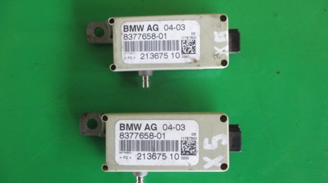 SET AMPLIFICATOR / MODUL ANTENA COD 8377658-01 BMW X5 E53 FAB. 2000 - 2006 ⭐⭐⭐⭐⭐