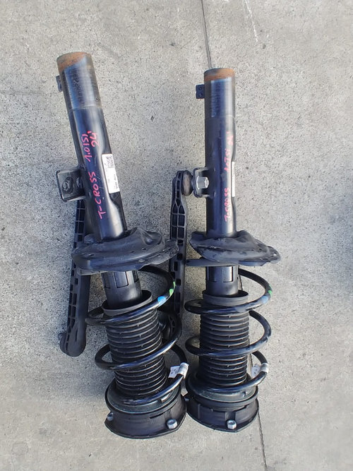 Set ansamblu amortizoare telescoape cu arcuri fata 1.0 tsi dus vw t-cross 2024 2q0413031dm