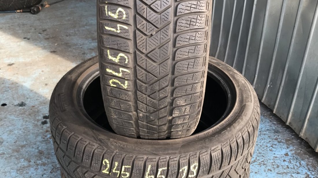 Set anvelope iarnă PIRELLI M+S 245 45 R19 102V made in Germany.