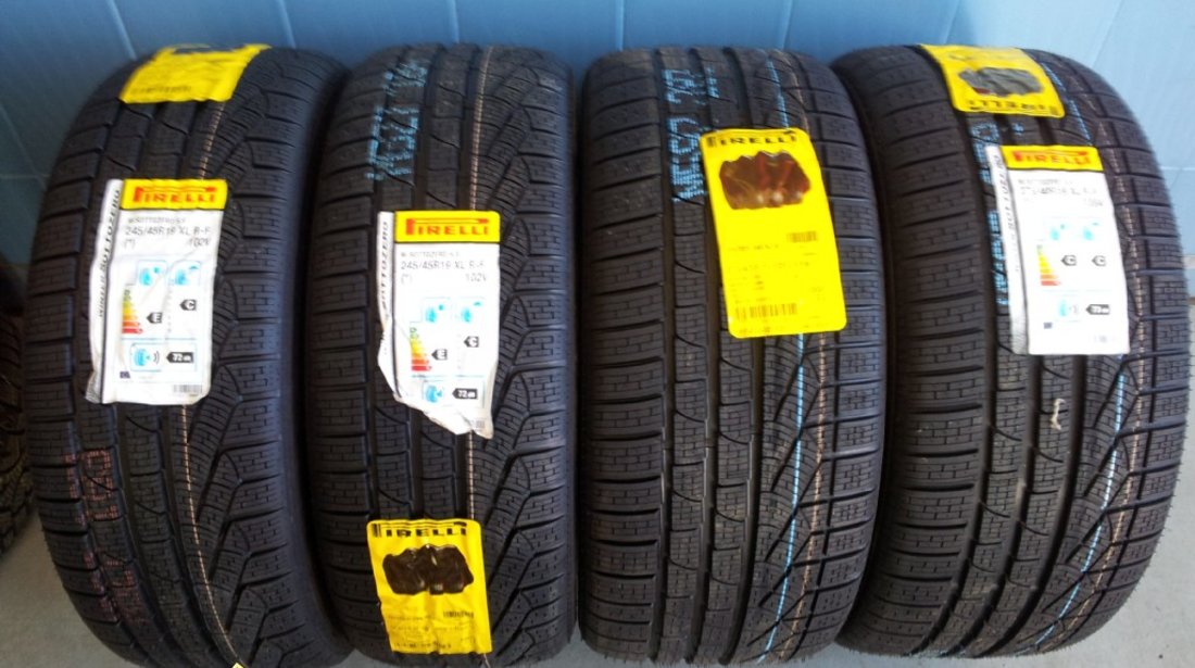 Set anvelope Pirelli de iarna runflat 245/45/19-275/40/19 pt seria7 noi