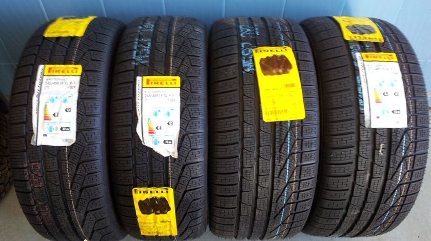 Set anvelope Pirelli de iarna runflat 245/45/19-275/40/19 pt seria7 noi