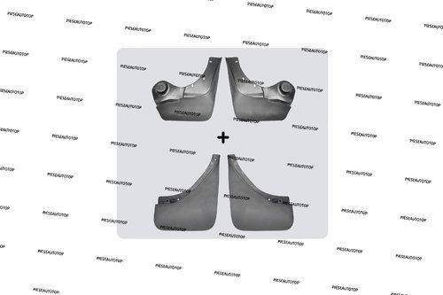 Set aparatori noroi fata spate Dacia Duster 2012 NOU 638537420R 788121885R OEM