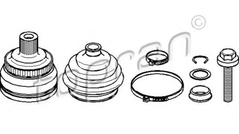 Set articulatie, planetara AUDI A6 (4B2, C5) (1997 - 2005) TOPRAN 108 114 piesa NOUA