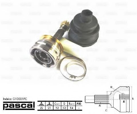 Set articulatie, planetara DAEWOO CIELO (1994 - 2007) PASCAL G10001PC piesa NOUA