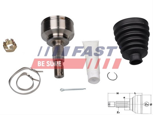 Set Articulatie, Planetara Fast Fiat FT25090K