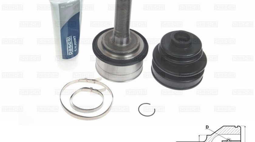 Set articulatie planetara KIA RETONA CE Producator PASCAL G10309PC