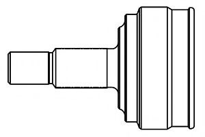 Set articulatie, planetara SEAT LEON (1M1) (1999 - 2006) GSP 803035 piesa NOUA