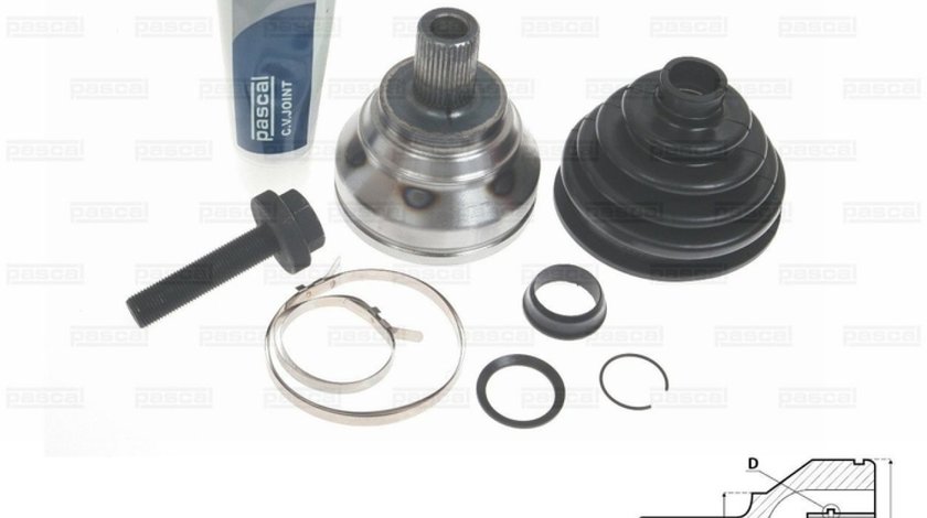 Set articulatie planetara VW TOURAN 1T1 1T2 Producator PASCAL G1S009PC