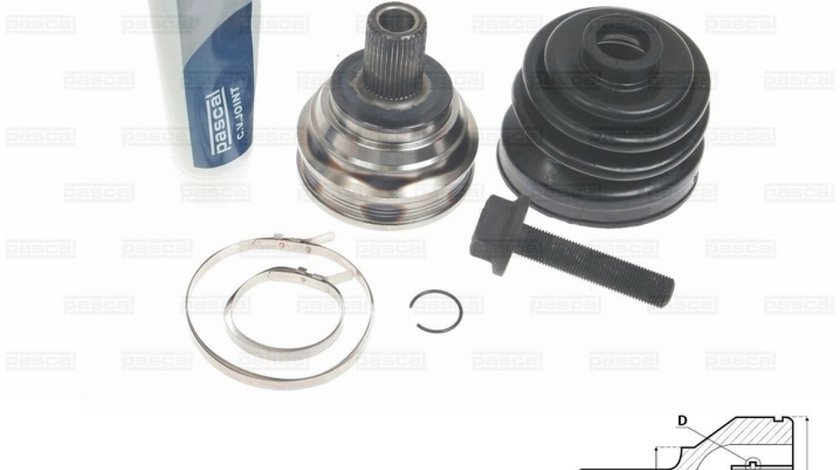 Set articulatie planetara VW TOURAN 1T1 1T2 Producator PASCAL G1S007PC