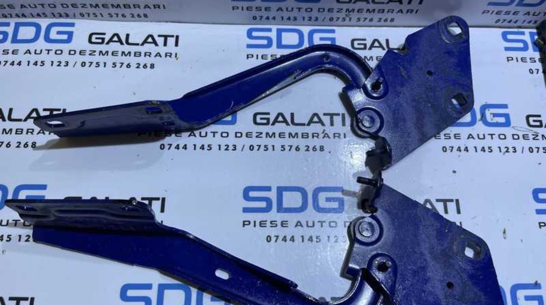 Set Balamale Balama Dreapta Stanga Capota Motor Renault Megane 3 2008 - 2016 Cod 654000003R 654010003R