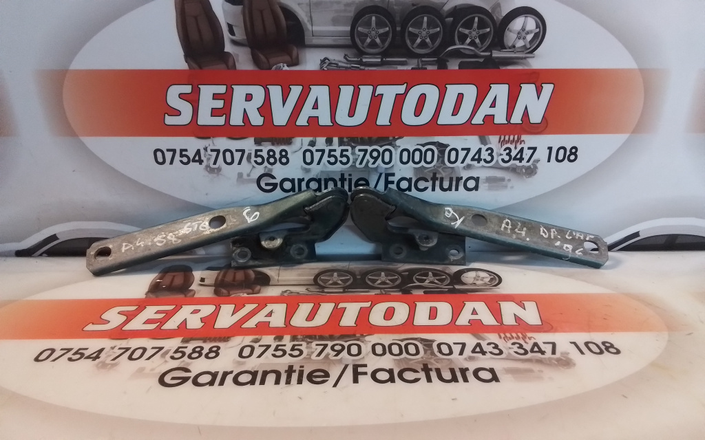 Set balamale capota fata Audi A4 (1994-2001) [8D2, B5] 1.9 Motorina 1998, 8D0823302B / 8D0823301D / STANGA+DREAPTA