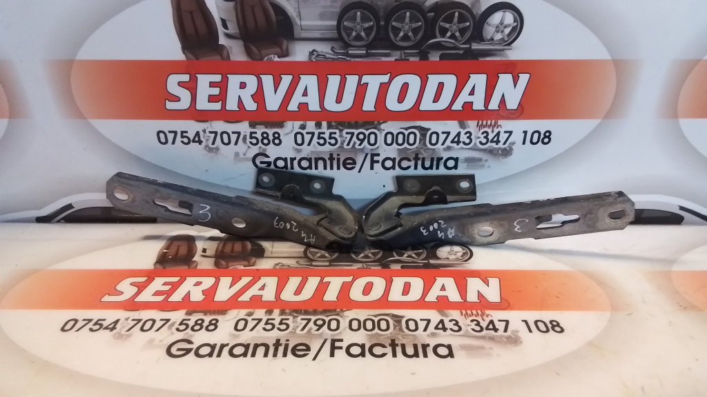 Set balamale capota fata Audi A4 (2001-2004) [8E2, B6] 1.9 Motorina 2003, STANGA+DREAPTA