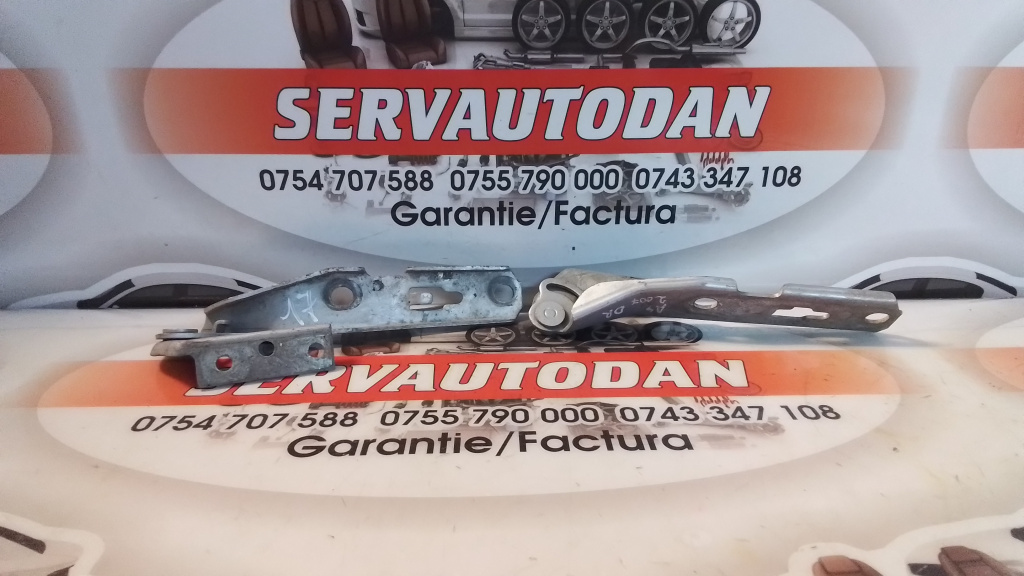 Set balamale capota fata Audi A4 (2004-2008) [8EC, B7] 2.0 Motorina 2007, STANGA+DREAPTA / 8E0823302E